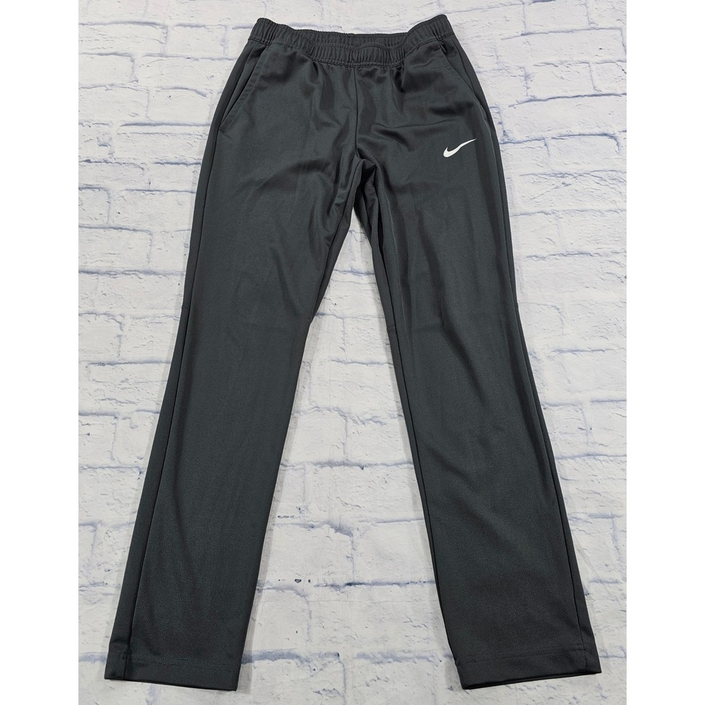 Nike Epic Knit 2.0 Pants WOMENS S Gray Dri-FIT Straight Leg Training Joggers